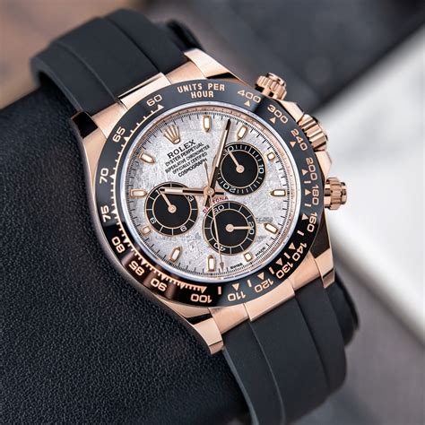 rolex daytona rose gold meterio|Rolex daytona value chart.